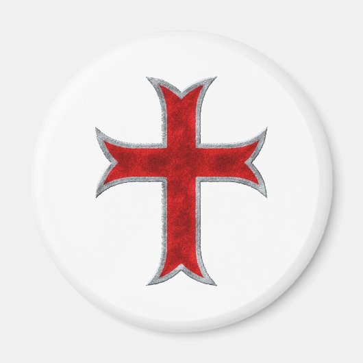 Templar Cross Magneet (Voorkant)