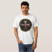 Templar Cross Non Nobis Domine T-shirt (Voorkant volledig)