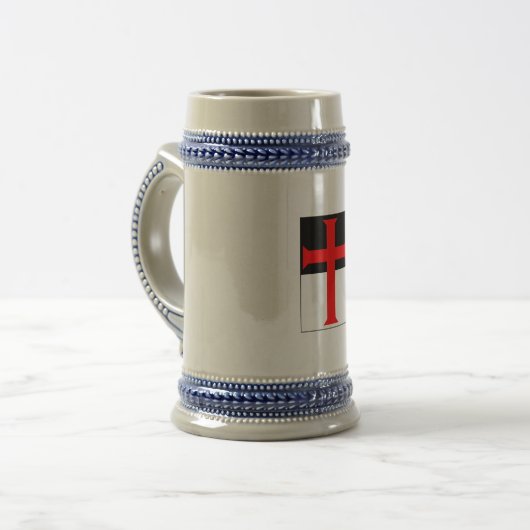 Templar Cross op bedachtzame Mokken & Stappen (Voorkant links)