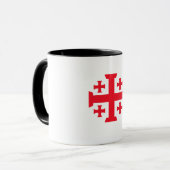 Templar Crusader Jerusalem Cross Coffee Mug Mok (Voorkant links)