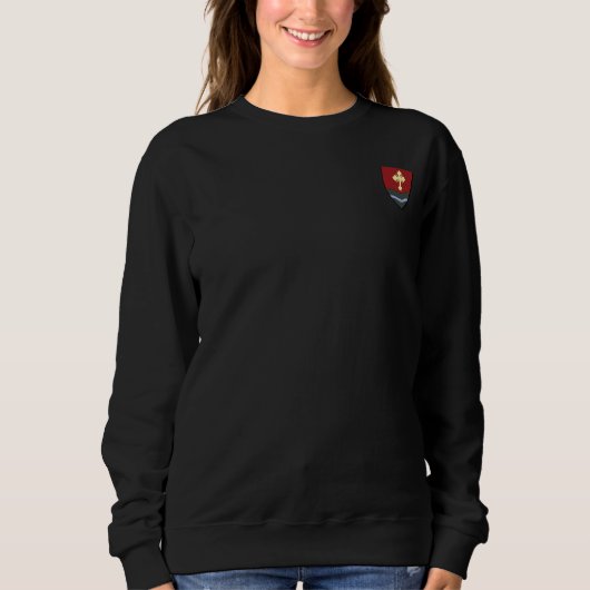 Templar Emblem Cross Sign Afbeelding T-shirt voor (Voorkant)