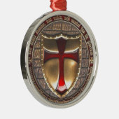 TEMPLAR EMBLEM METALEN ORNAMENT (Rechts)