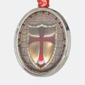 TEMPLAR EMBLEM METALEN ORNAMENT (Links)
