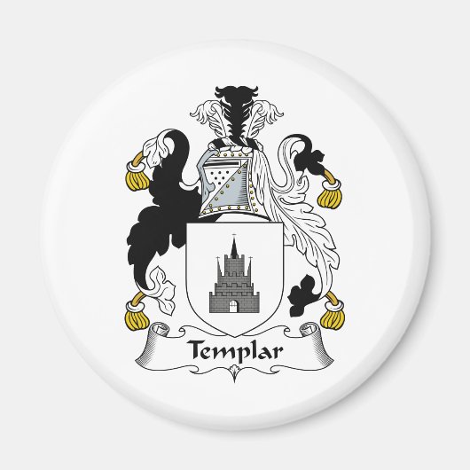 Templar Family Crest Magneet (Voorkant)