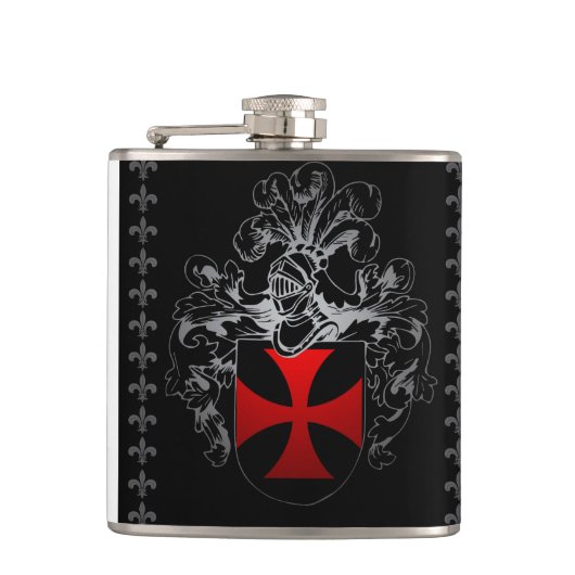 Templar Heupfles (Voorkant)