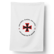 Templar Knight Alpha-Omega Non Nobis Domine