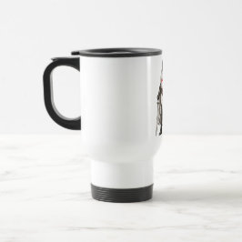 Templar Knight Crusader Travel Mug Reisbeker