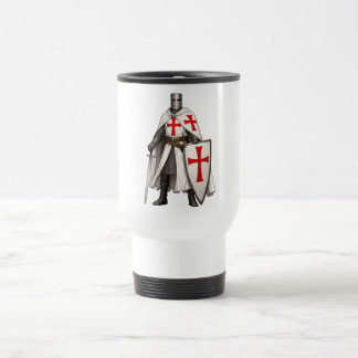Templar Knight Crusader Travel Mug Reisbeker