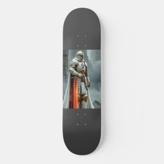 Templar Knight Persoonlijk Skateboard (Voorkant)