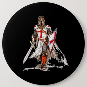Templar Knight Ronde Button 6,0 Cm