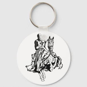 Templar knight sleutelhanger
