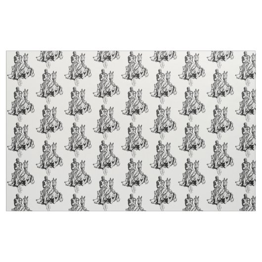 Templar knight stof (Fat Quarter)