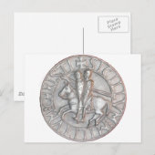 TEMPLAR KNIGHTS EMBLEM BRIEFKAART (Voorkant / Achterkant)