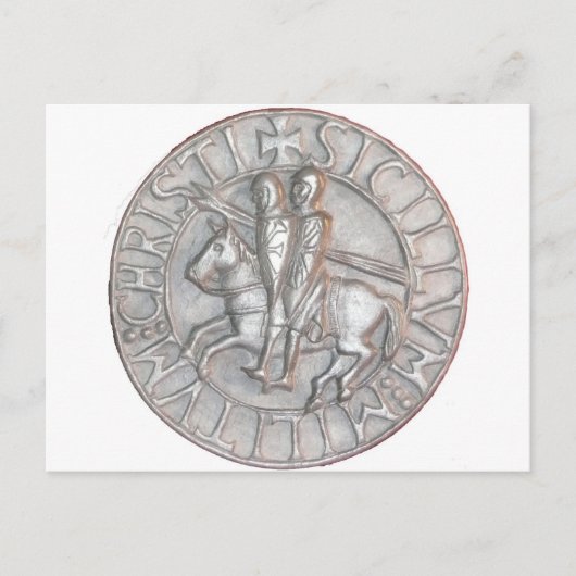 TEMPLAR KNIGHTS EMBLEM BRIEFKAART (Voorkant)