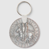 TEMPLAR KNIGHTS EMBLEM SLEUTELHANGER (Voorkant)