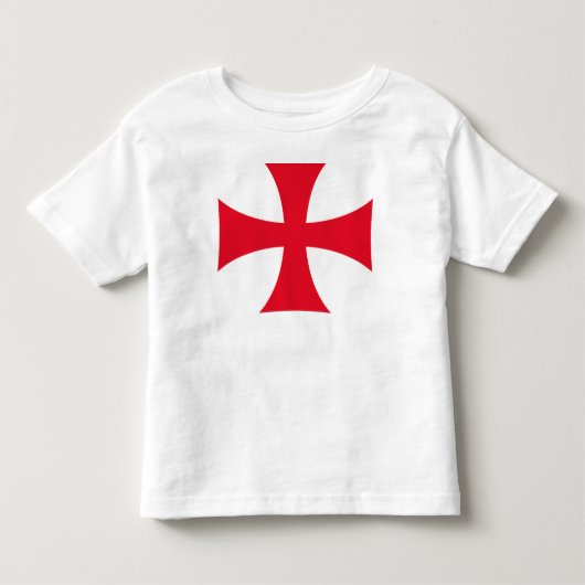 Templar Kruis Peuter T-shirt (Voorkant)