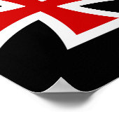 Templar-kruis Poster (Hoek)