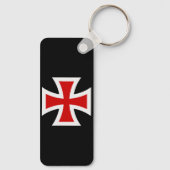 Templar-kruis Sleutelhanger (Achterkant)