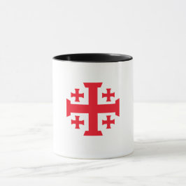 Templar Kruisvaarder Jeruzalem Kruis Koffiemok Mok