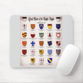 Templar Master Heraldry Muismat (Met muis)