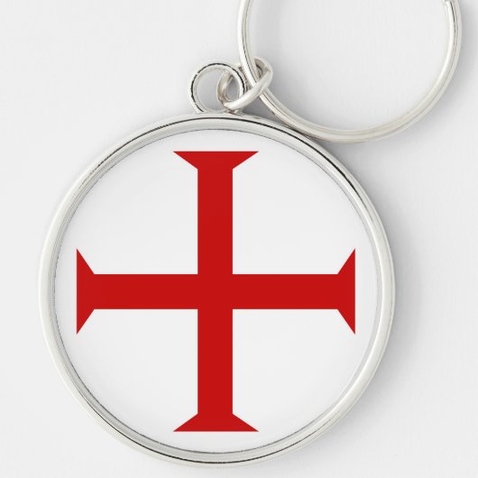 templar messghts red cross malta teutonic hospitaa sleutelhanger (Voorkant)