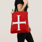 templar messghts red cross malta teutonic hospitaa tote bag (Dichtbij)