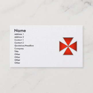 Templar Pattee Visitekaartje