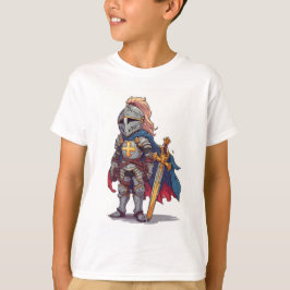 Templar Ridder Kruisvaarder Kinder T-shirt