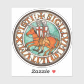 Templar Seal Sticker (Vel)