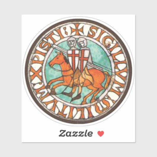 Templar Seal Sticker (Vel)
