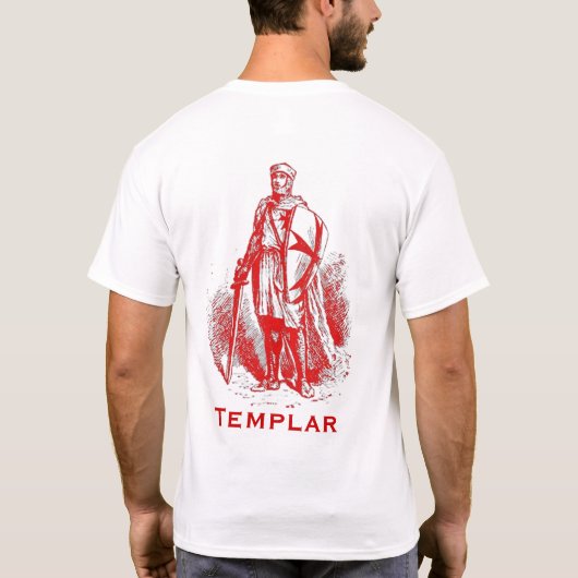 Templar-Shirt T-shirt (Achterkant)