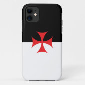 Templar Standaard iPhone Case (Achterkant)