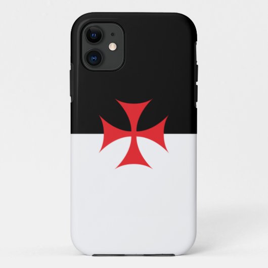 Templar Standaard iPhone Case (Achterkant)