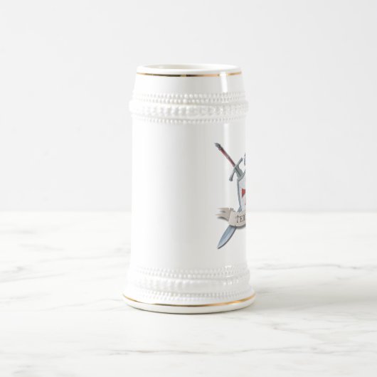 Templar stein bierpul (Center)