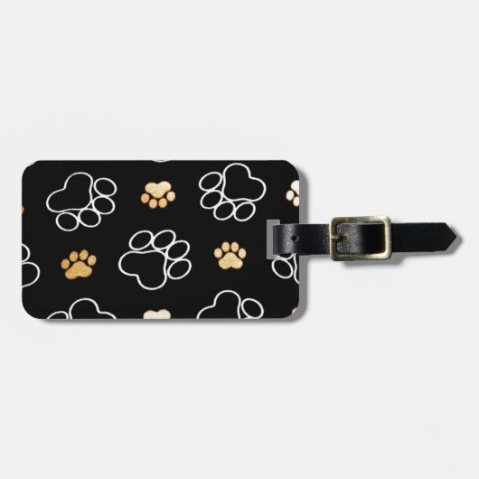 Templare-afbeeldingen voor afdrukken verven bagagelabel (Voorkant horizontaal)