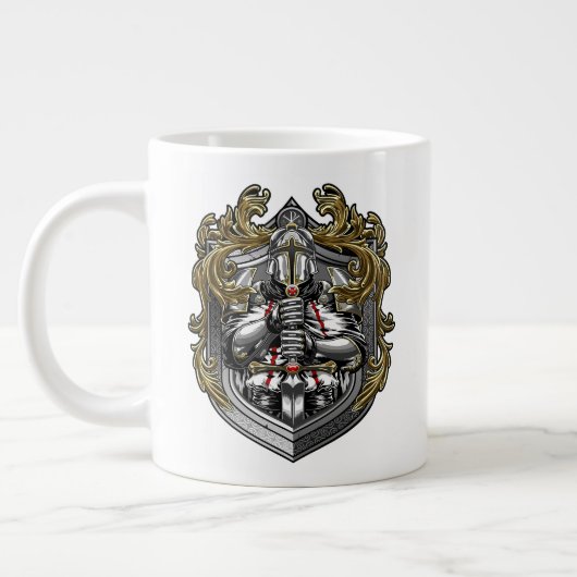 Templars Jumbo 20oz Mug Grote Koffiekop (Links)