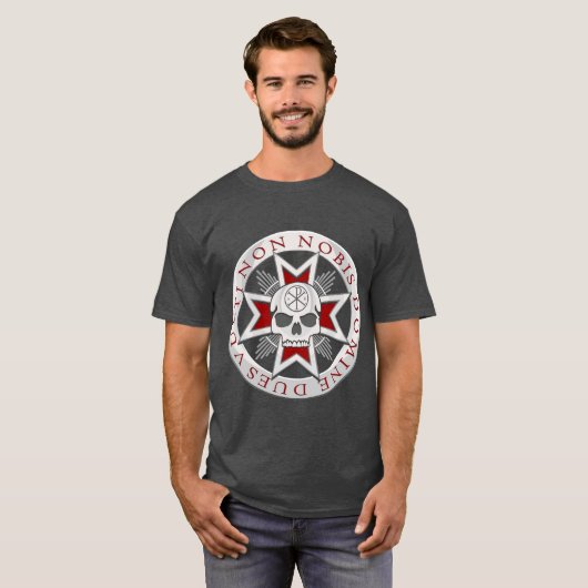 Templars Warrior T-shirt (Voorkant volledig)