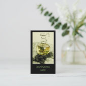 Templat visitekaartje voor catering/voedseldistrib (Staand voorkant)