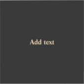 Template - Add text Sticker (Voorkant)