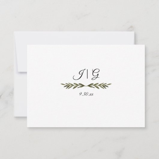 TEMPLATE Elegante Bloemrijke Burgundy Blush Bloeme Kaart (Achterkant)