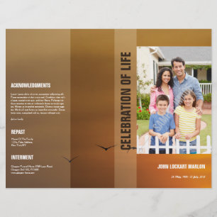 Template folder voor uitvaart