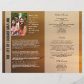 Template folder voor uitvaart (Achterkant)