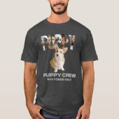 Template Men's T-Shirts Pet Puppy Custom Photo  (Voorkant)