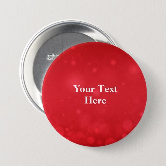 Template, red circle, ronde button 7,6 cm (Voorkant /achterkant)