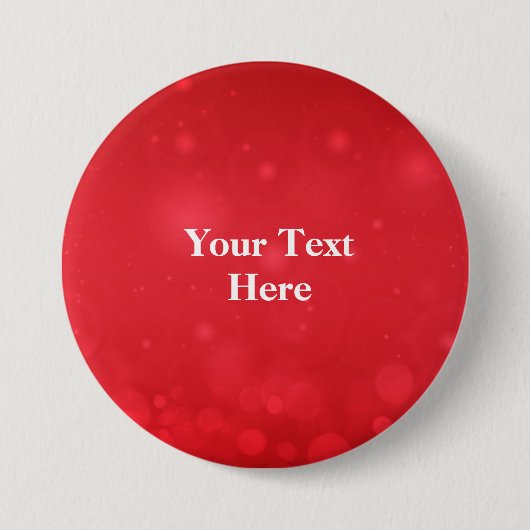 Template, red circle, ronde button 7,6 cm (Voorkant)