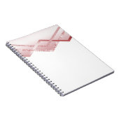 TEMPLATE Rosegoud Glitter Folie Look Notitieboek (Rechterzijde)