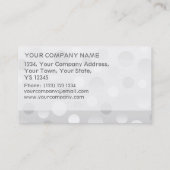 Template voor creditcard wissen visitekaartje (Achterkant)