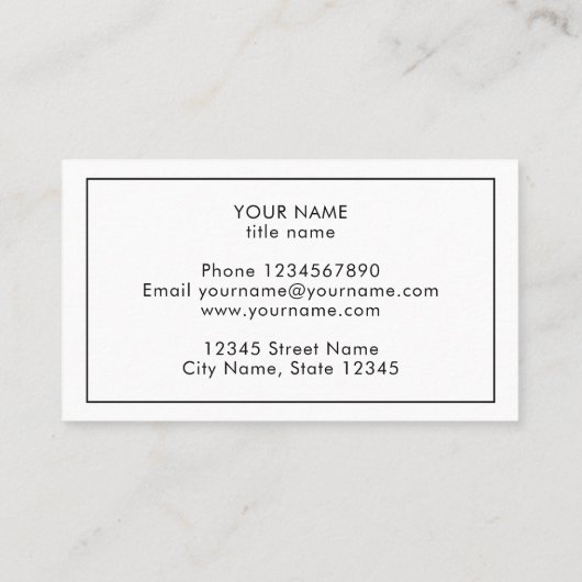 Template voor de Britse vlag van de EU-vlag Visitekaartje (Achterkant)