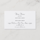 Template voor de handelskaart voor verse boerderij visitekaartje (Achterkant)