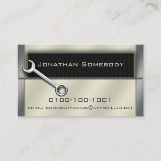 Template voor een automatische handelskaart 20 visitekaartje